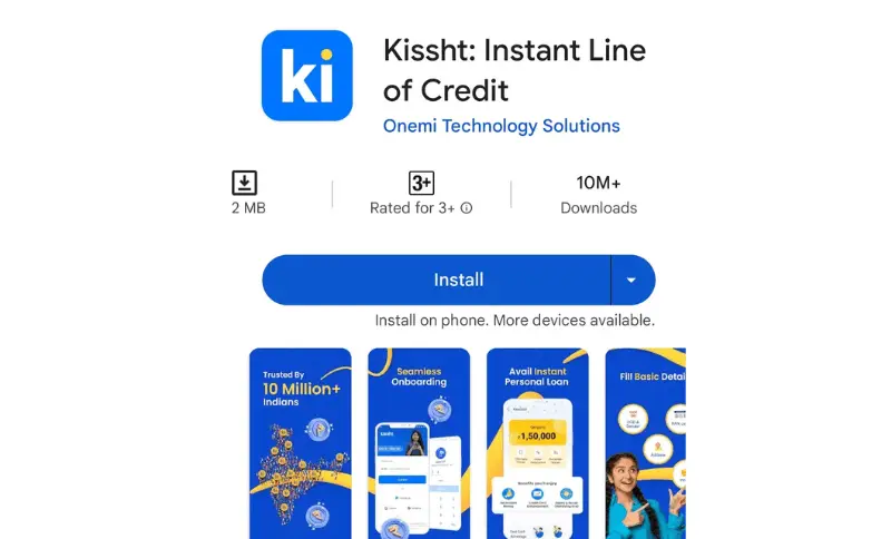 Kissht Loan App Review