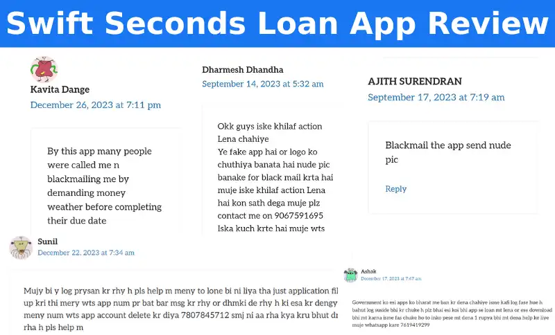 Swift Seconds Loan App Review
