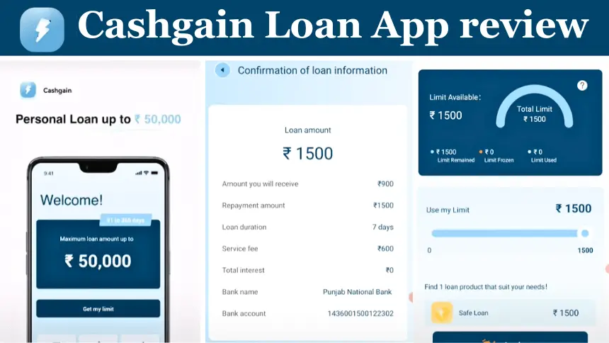 Cashgain Loan app review