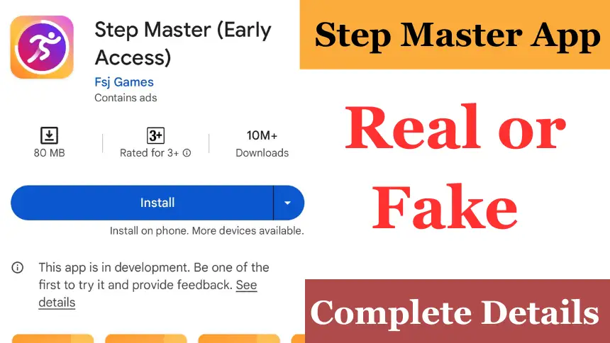 Step Master App Real Or Fake