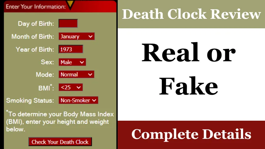 deathclock.com review real or fake