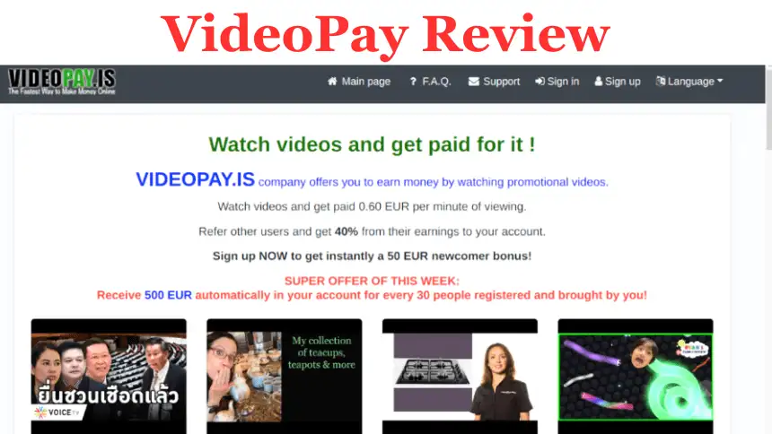 Videopay review