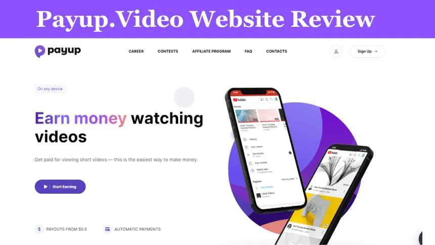 Payup.Video Website Review