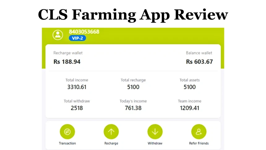 CLS Farming App Review