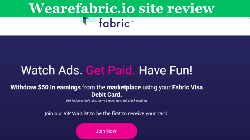 Wearefabric.io Site Review